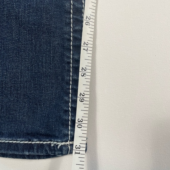 Miss Me Bootcut Jeans JP5534B Embroidered Fleur-de-Lis Wings  Sz 26 - Picture 10 of 14